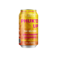 Phuk’d Up THC Seltzer – Strawberry Lemonade (12oz)