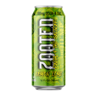 ZOOTED Delta 9 THC Seltzer – Lemon Lime (12oz)