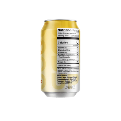 Phuk’d Up THC Seltzer – Piña Colada (12oz)