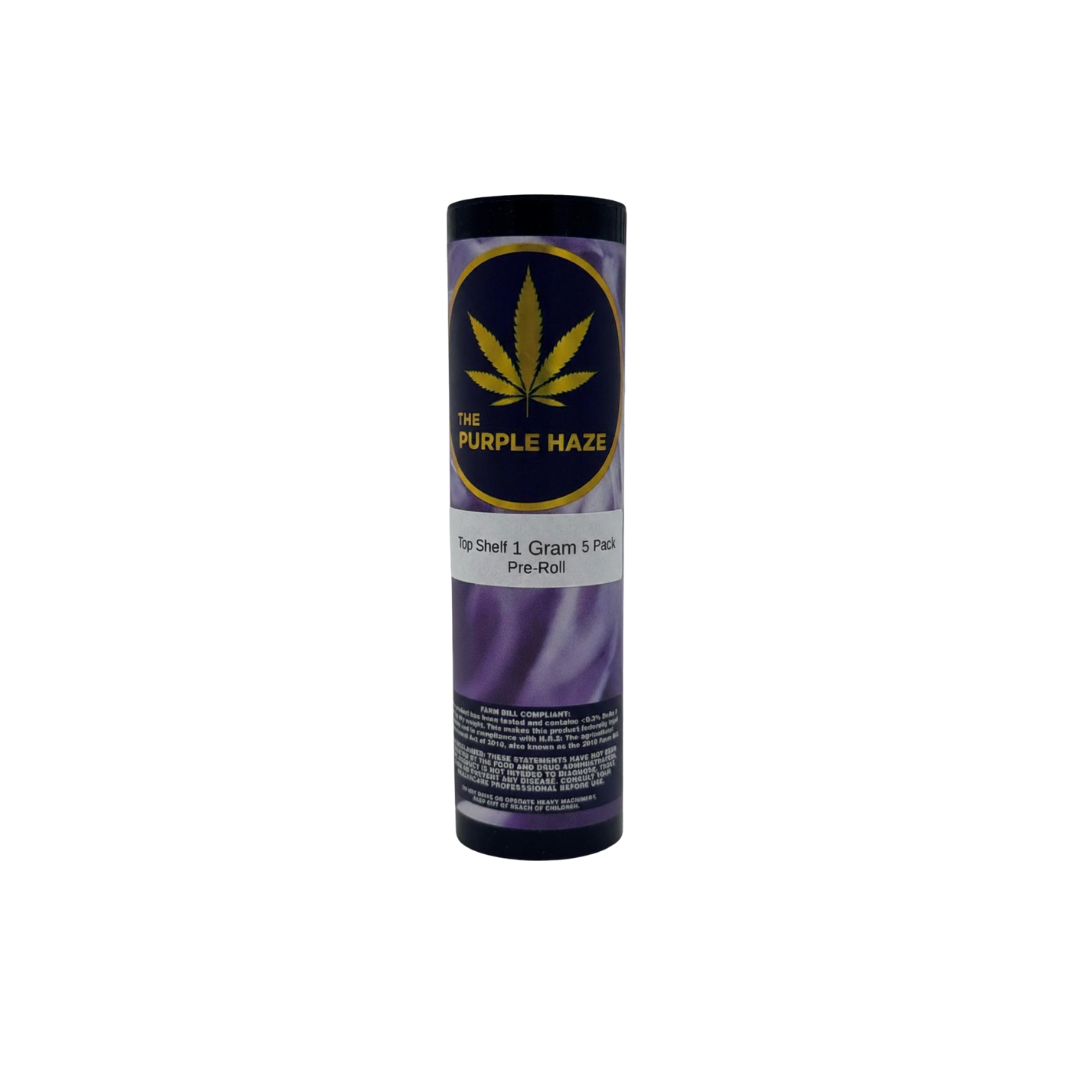 Top Shelf Pre Rolls- 5 Pack (1g)
